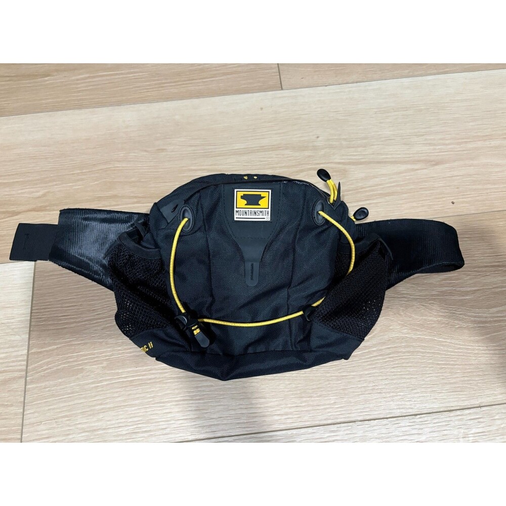 Mountainsmith Kinetic II Lumbar Waist Fanny Pack Yellow and Black Bag Hiking